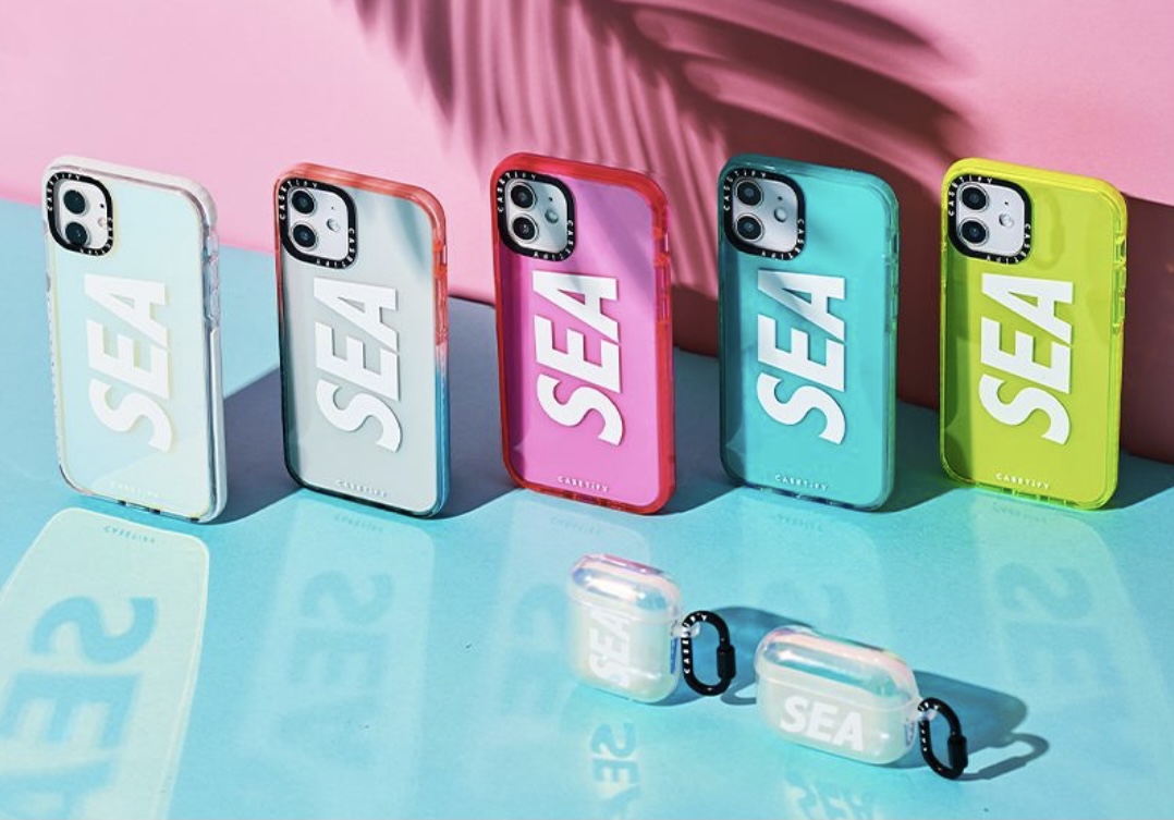 CASETiFY × WIND AND SEA AirPods Case クリア